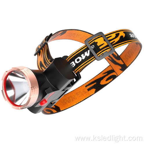 Headlamp Waterproof rechargeable miner's lamp